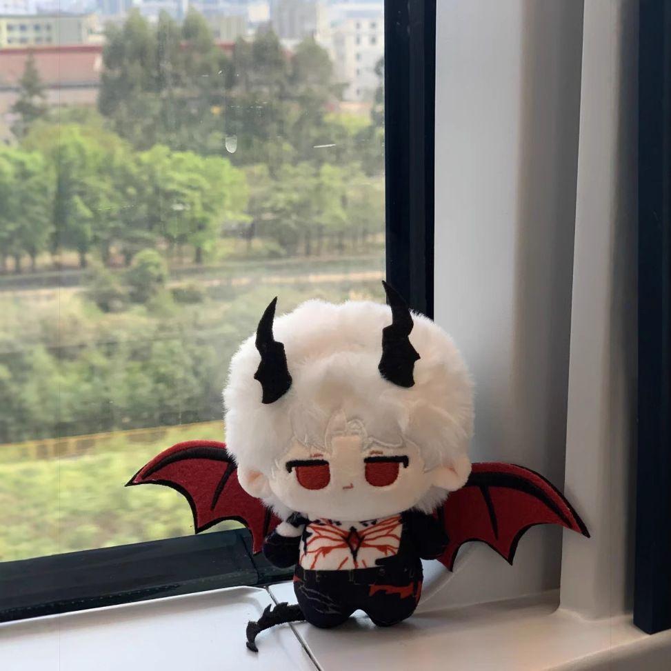 10cm Love and Deepspace Blossom Rendezvous 10cm Sylus Aster Caleb Rafayel Zayne Cotton Plush Doll Keychain Pendant Gift