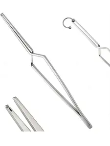 Piercing Ball Grabber Tool for Changing Jewelry - 14G 16G 18G 20G Threadless/Internal thread/External Thread Stretching Kit for Ear/Nose/Navel/Nipple/Lip/Eyebrow/Tongue