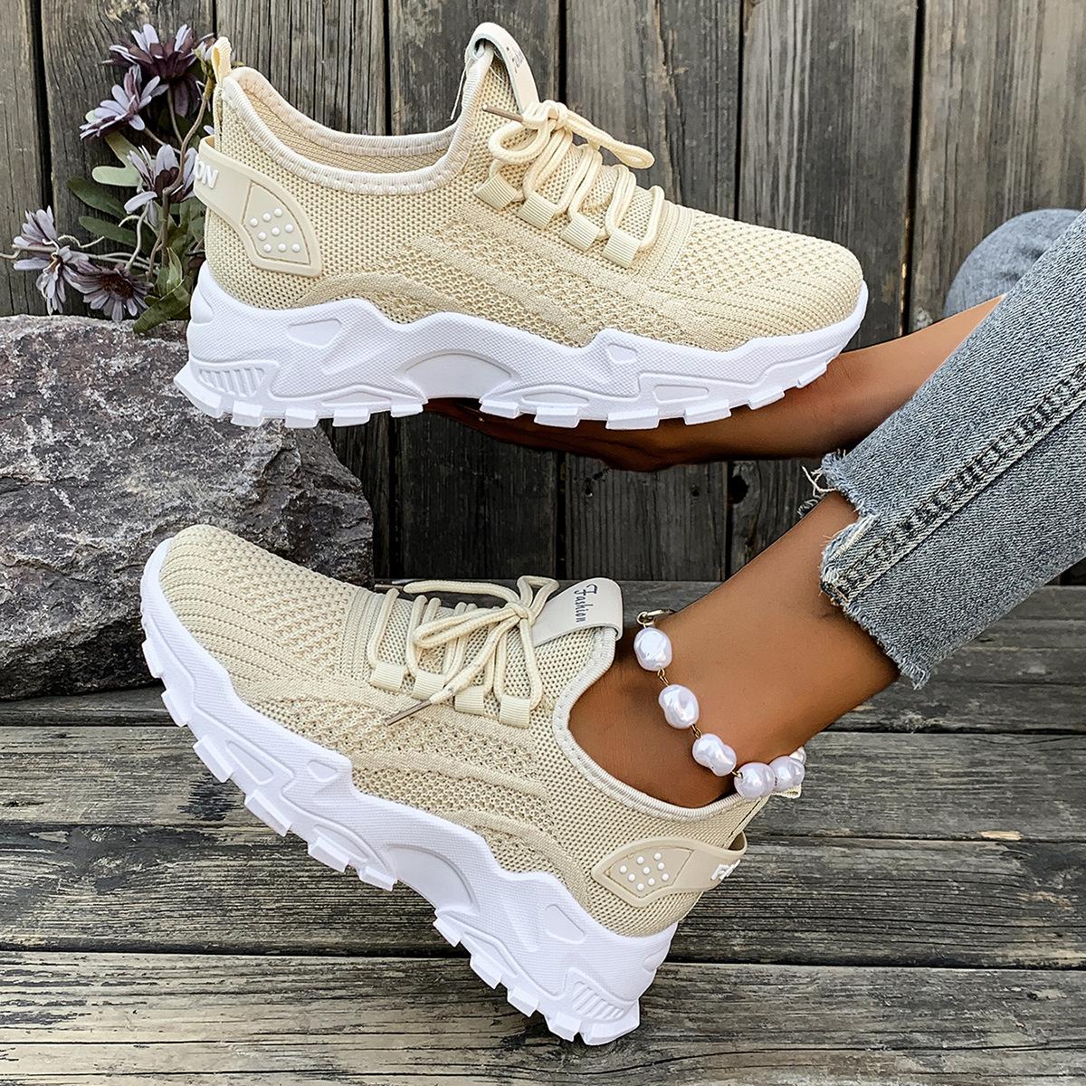2026 Spring New Casual Shoes for Women, Breathable and Lightweight Sports Shoes, Comfortable and Durable Women's Shoes