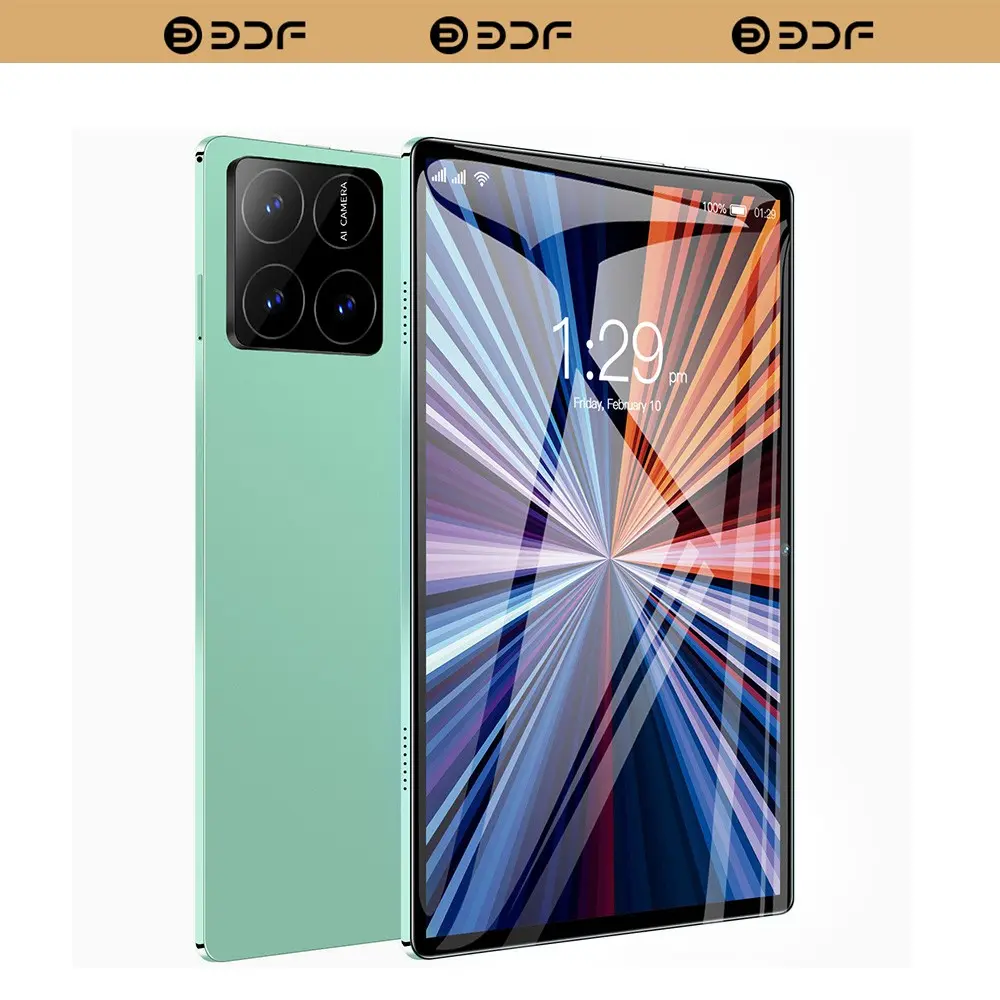 Bdf 2026 New Tablet, 10.1 Inch Android 13, 1920x1200 Octa-Core HD IPS Touchscreen, 4GB+64GB, 6000mah Battery, Office & Leisure Use
