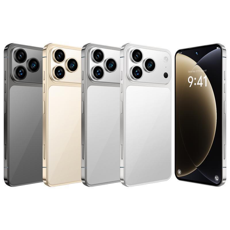 Smartphone  I17ProMax A17 PRO MAX Android Smartphone, 7.3 Inch Dual 108MP+78MP Cameras, Long-Lasting 8000mAh Battery, Fast Charging, OTG Function, Facial Recognition Unlocking,  12GB RAM +512GB ROM, 5G Network, Unlock Cellphone I smart phon