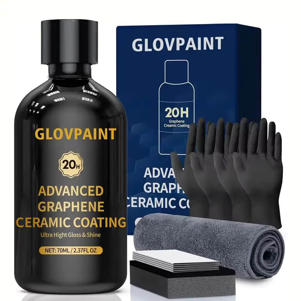 Cars Ceramic Coating 20H Graphene Ceramic Auto Detailing High Gloss Anti Scratch Nano Coat 10 Years Hydrophbic Protection