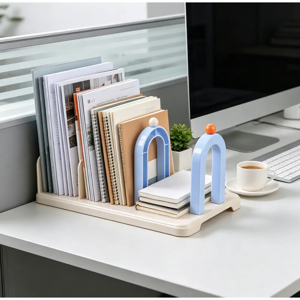 Bookshelf, Desktop Organizer, A Must-have for Students and Office Staff To Organize Books and Stationery.