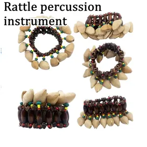 Bell Handbell Wristband, Special Rattle for African Golden Shell Drums and Conga Drums, Handmade Bells, Gift Percussion Accessories