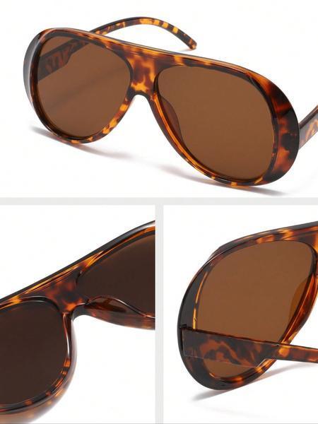 3PCS Large Frame Sunglasses Set, Fashionable Trendy Versatile Protective Eyewear, Stylish Sun Glasses for Men & Women SpringStatements