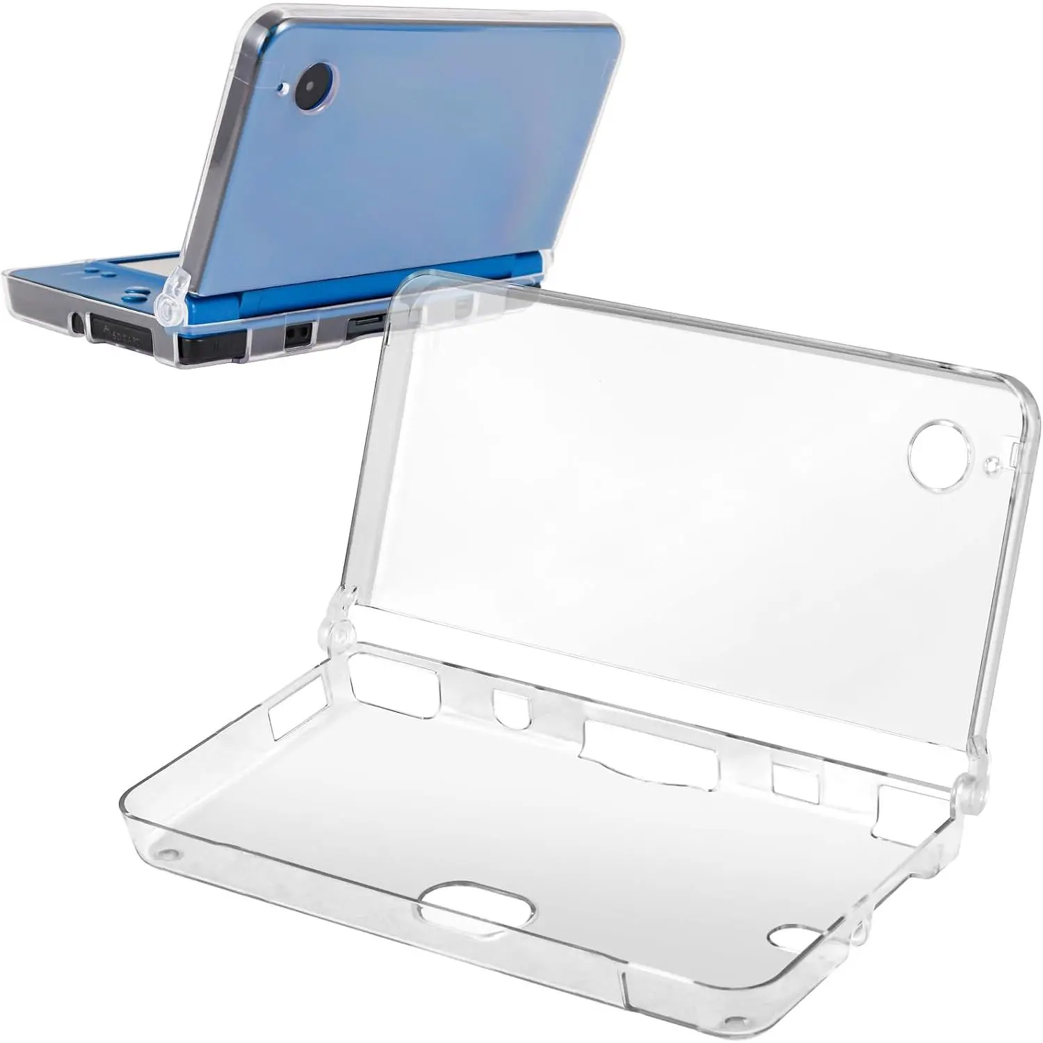 Clear Hard Shell Protective Case Cover for  NDSi LL/NDSi XL, Transparent,  Design