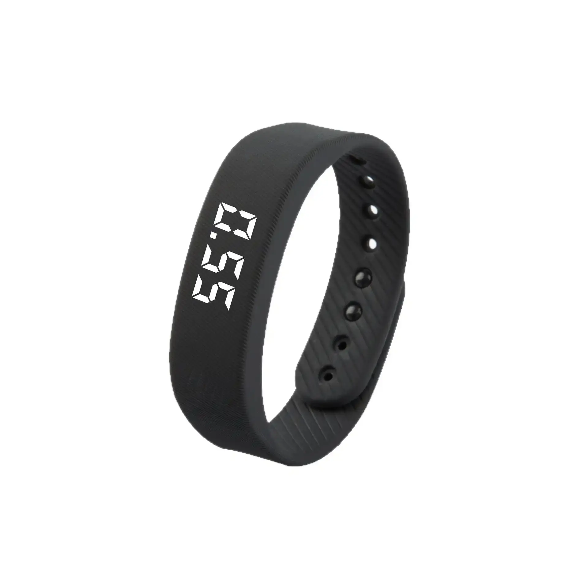 Wearable Fitness Tracker with Silent Alarm, Waterproof Band, Step Counter, Built-in USB Plug - No Cables Needed, Compatible with Smartphone, Ideal for Gym & Travel#SmartWatch#Lifehack
