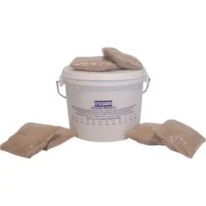 Industrial Strength Septic Tank Treatment, Flushable live Bacteria Packets, Dissolvable Sewer & Drain Line Treatment to Prevent Expensive Sewage Backups, 1-Year Supply (12 Packets)