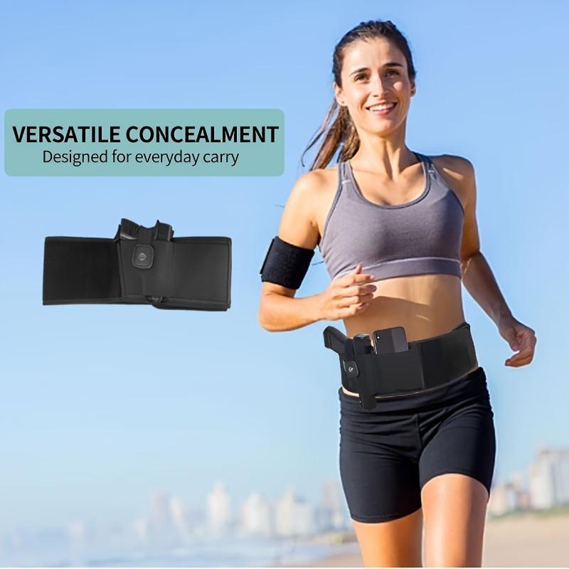 Universal Concealed Carry Belly Band Holster - High Compression Waist Band for Personal Security, Quick-Draw Discreet Design, Compatible with All Body Types