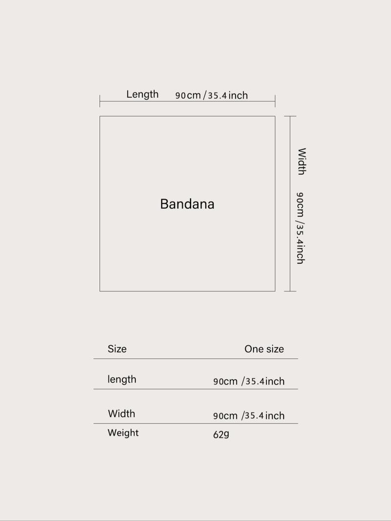 Women's Leopard Print Satin Scarf, Fashionable Soft Scarf for Daily Wear, Casual Versatile Scarf for Women & Girls