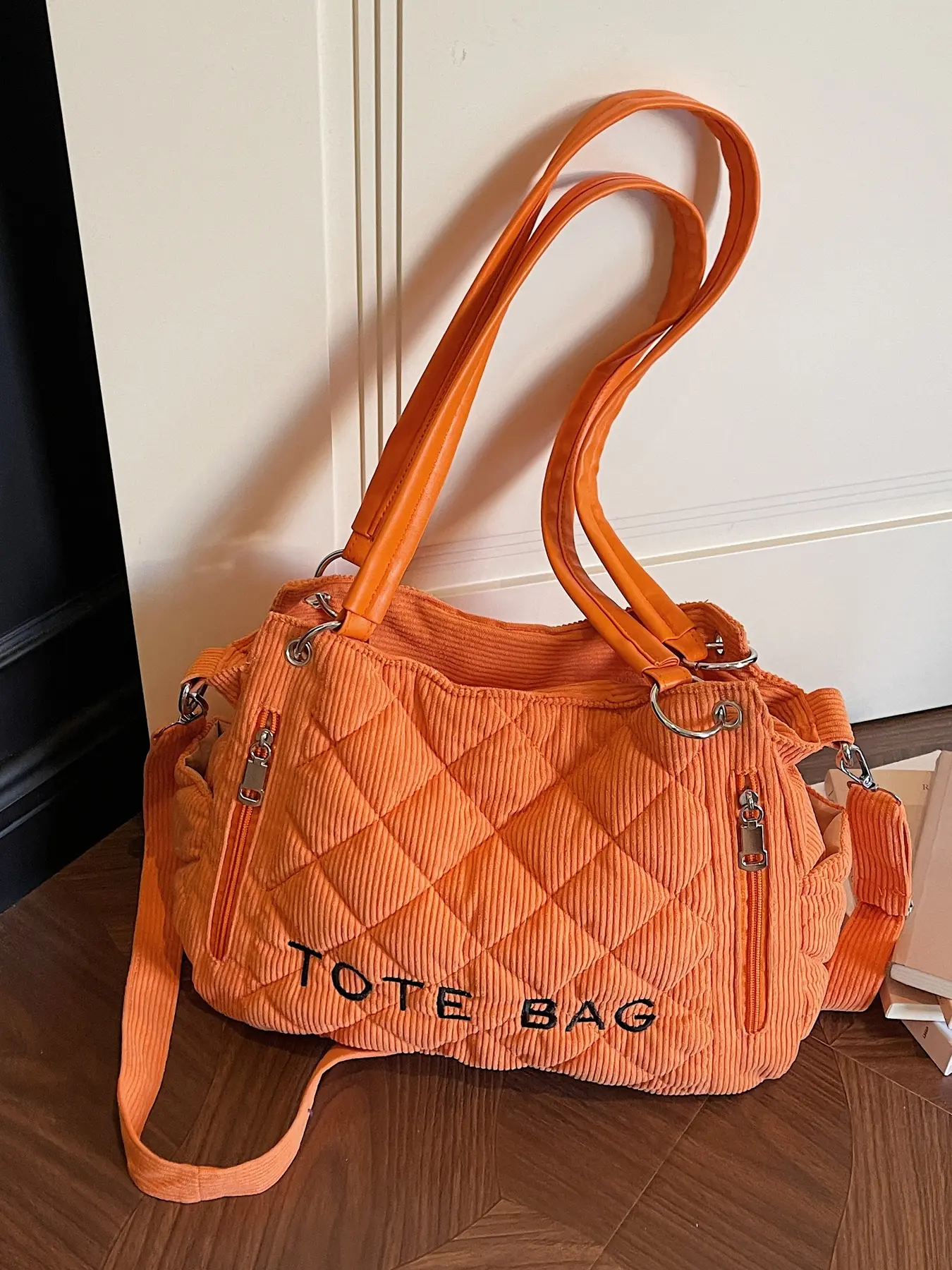 New Arrival Brilliant Quilted Rhombus Pattern Underarm Tote Bag For Women Five Retro Warm Color Matching Three Ways To Carry Handbag Shoulder Casual Crossbody Bag Daily Commuting Small Bag