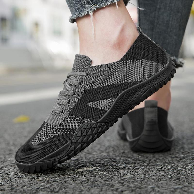 Barefoot Shoes Women Non-Slip Sole Minimalist House Sneakers Zero Drop Walking Tennis Lightweight Breathable Daily Wear Arch Support Shoes