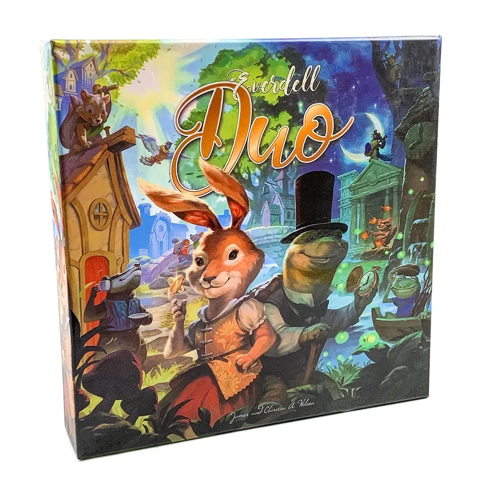 Fantasy Forest Friends Themed Board Game, Animal Kingdom Adventure Card Set, Party Board Game, Christmas, Halloween, New Year's Parties – a Strategy and Competitive Tabletop Game for Family and Friends Gatherings
