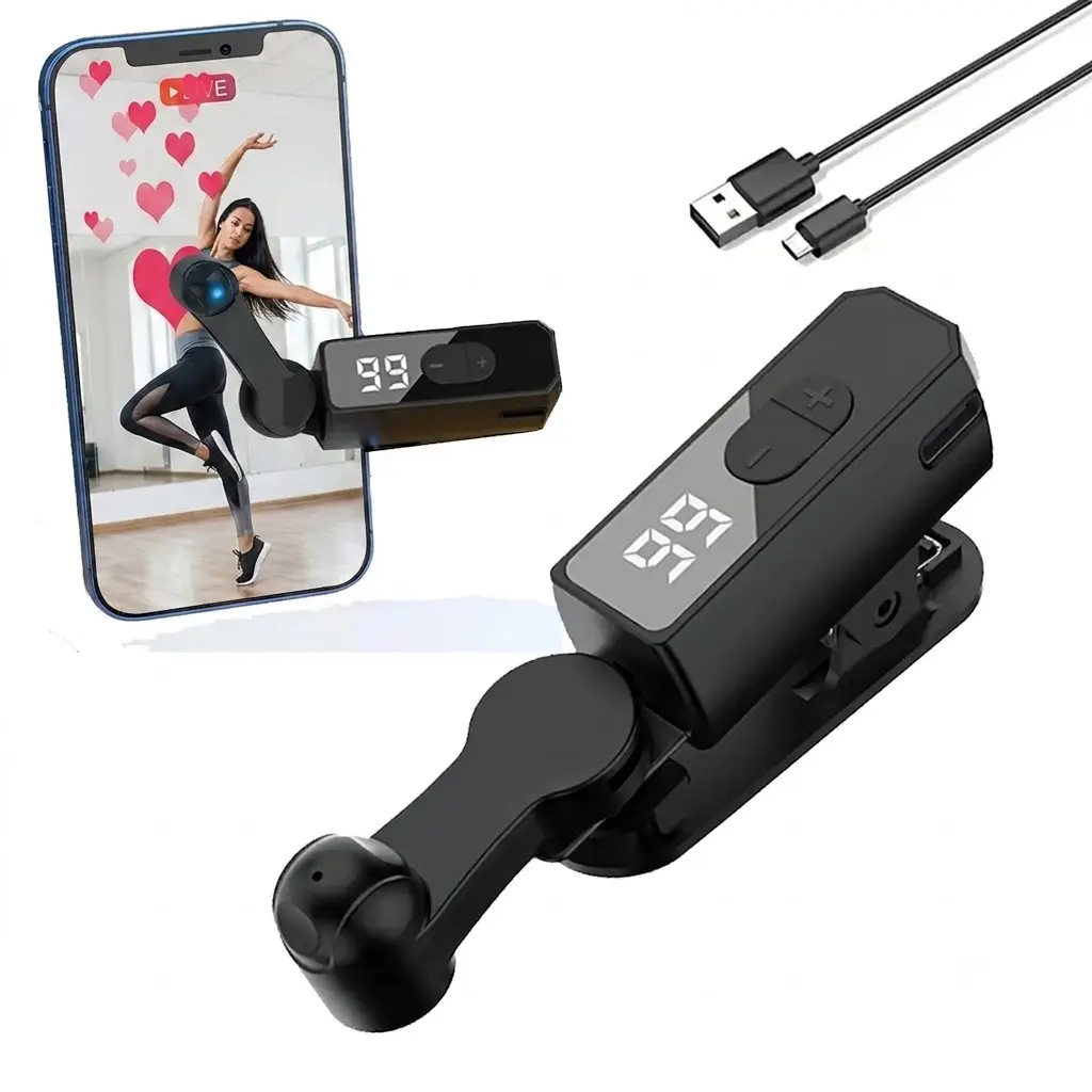 Rechargeable Auto Clicker for Phone Screen – Fast Automatic Screen Tap Simulator for Live Stream Likes, Shopping & Games | Portable Smart Selfie Trigger