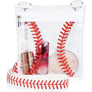 Clear Stadium Approved Crossbody Purse Bag with Adjustable Shoulder Strap Transparent Purse Handbags for SportingGift.