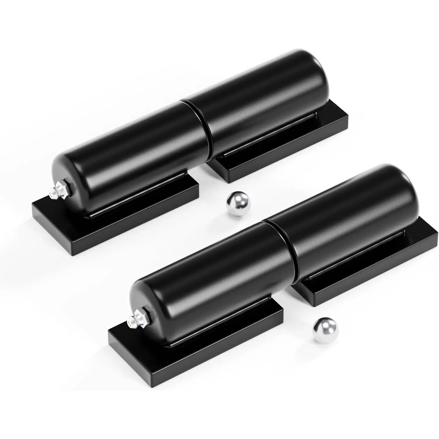 7" Heavy Duty Gate Hinges, Weld on Hinges 900lbs Capacity, Outdoor Trailer Gate Hinge, Barrel Hinges Heavy Duty for Trailer Ramp Outdoor Driveway Gate, 2 Pack
