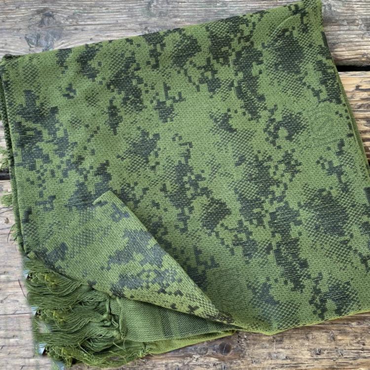 Tactical Military ShemaghScarf for Men and Women, 100% Cotton Keffiyeh Desert Wrap with Fringed Edges, Breathable Outdoor Headwear for Hiking, Camping, Airsoft, and Sun Protection in All Seasons fall hat western wear design style beret green cowboy Turban