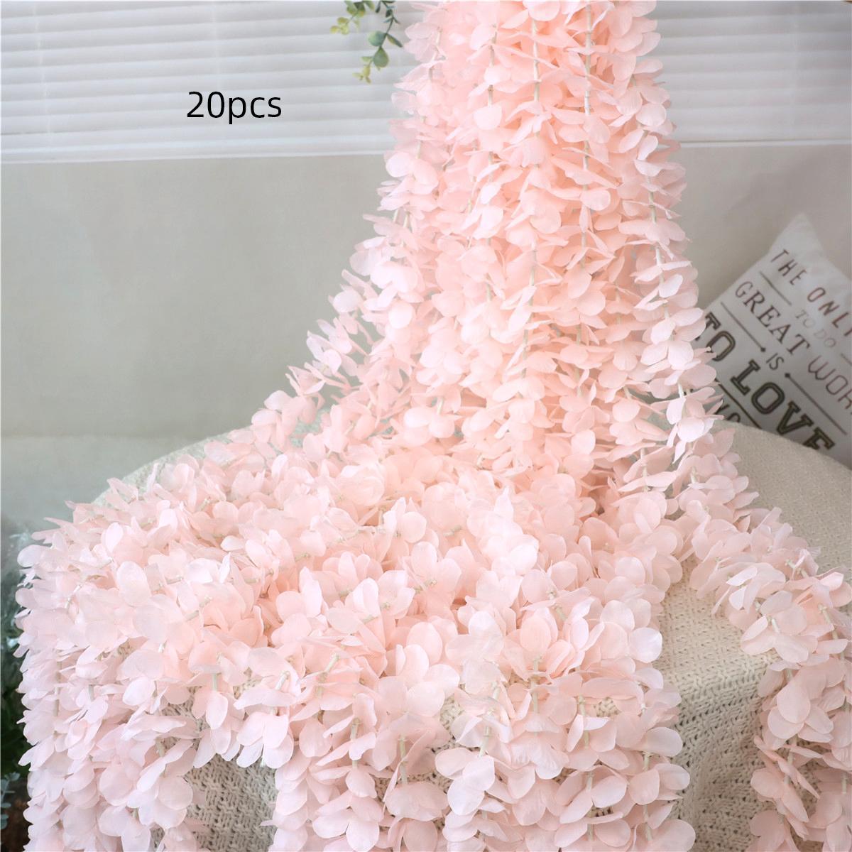 Home Decoration Artificial Flower String (10pcs), Artificial Hanging Flowers, Simulated Floral Decoration, DIY Decoration Supplies For Home Party Wedding Festival, Room Decor, Home Decor
