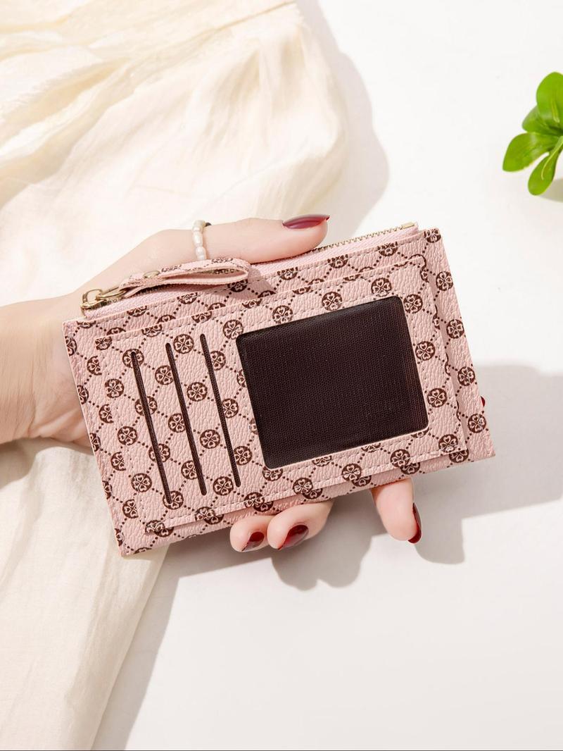 Women's Solid Color Zipper Wallet, Fashionable CoinPurse for Daily Used, Casual Trendy Versatile High-quality Daily Wallet for Women，Christmas Gift, Valentine's Day Gift, Ideal Gift, Durable Fashion Wallet