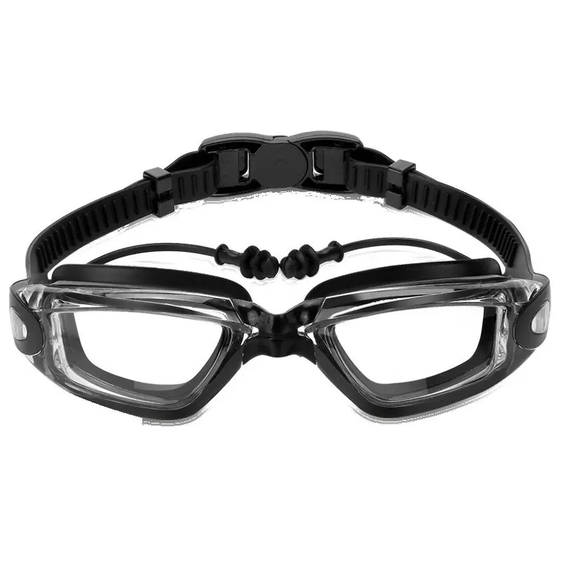 Men's swimming goggles, clear vision, high-definition, waterproof, anti-fog, professional diving goggles for men and women, electroplated equipment
