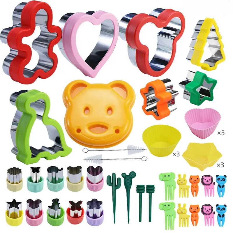 Stainless Steel Sandwich Cutter and Sealer, Perfect for Lunch Boxes and Bento Boxes, Butterfly Design Bread Fruit Vegetable Slicer Mold Tool Utensils