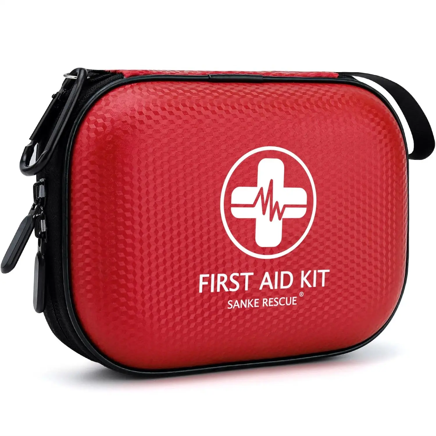 150-Piece Mini Emergency Kit, Small Waterproof Hard Shell Outdoor Emergency Pack, Ideal for Home, Car, Travel, Camping, Hiking, Office