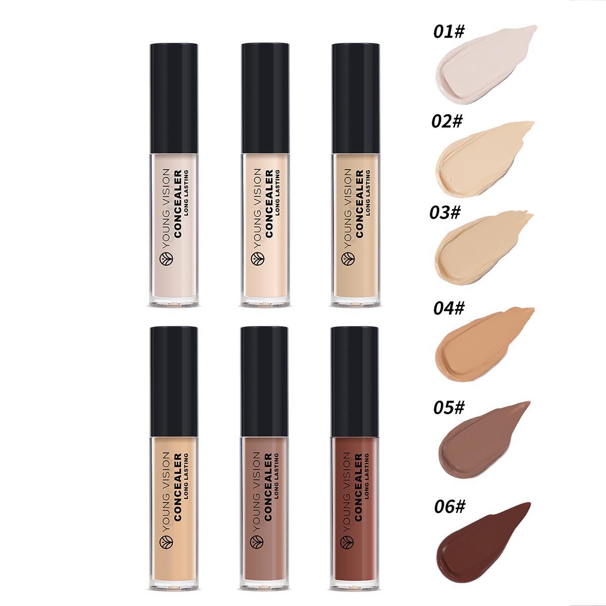Long Lasting & Waterproof Concealer Stick, 1 Count Natural & Lightweight Makeup Concealer, Full Coverage Flawless Complexion Highlighting Liquid Concealer for Daily Makeup, High Quality Cosmetics