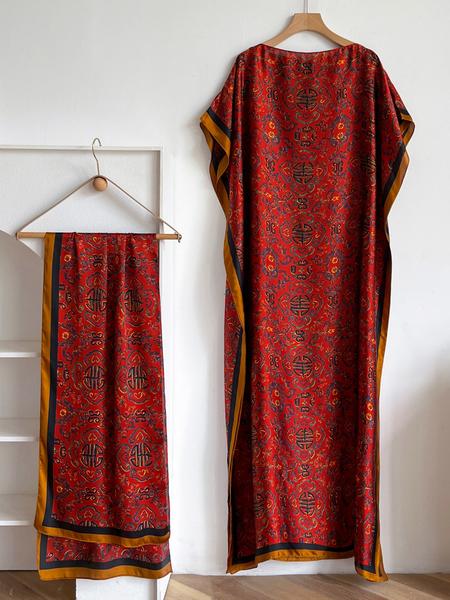 Women's Elegant Soft Warm Shawl & Scarf Set, Casual Trendy Long Scarf & Shawl, Fashionable Accessories for Women & Girls for All Season