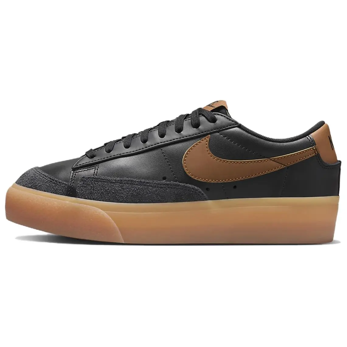 Nike Blazer Low Platform Classic Comfortable Slip Resistant Durable Low Top Skate Shoes DJ0292-003