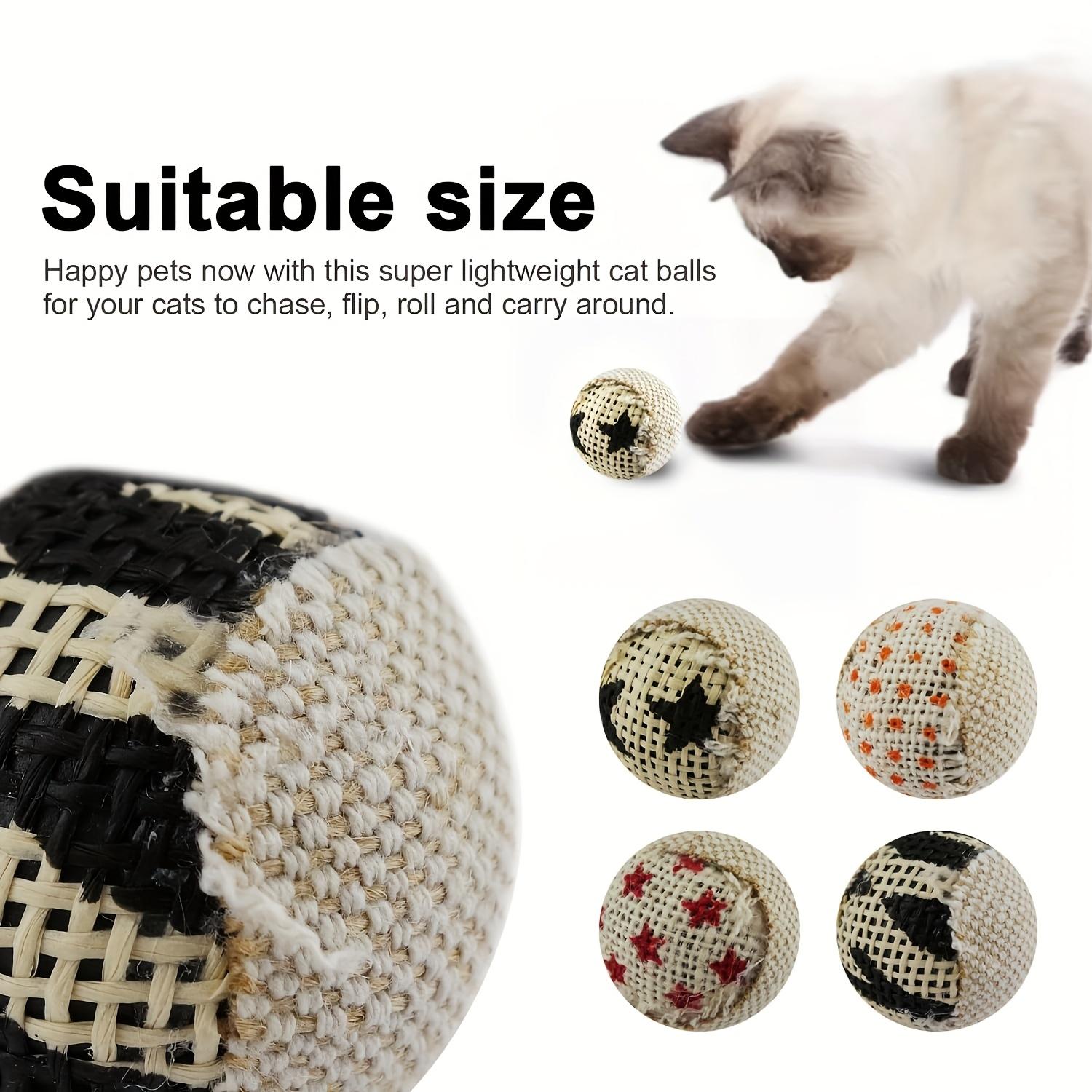 Interactive Cat Toy Ball with Crinkle Sound - Self-Playing Rolling Motion, No Batteries/, for Kittens & Cats, Durable Winding & Chasing Game, Ideal Gift for Cat Owners (All Breeds & Sizes