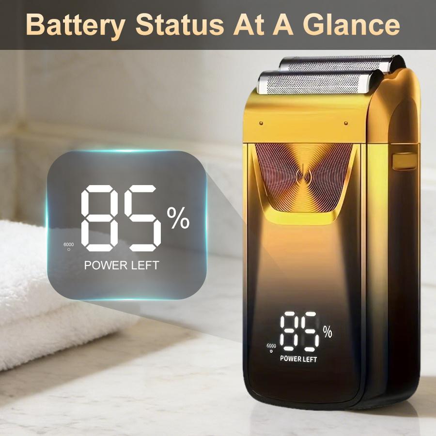 2IN1Electric Razor Shaver, Beard Trimmer Hair Trimmer Shaving Kit, Foil Shaver Barber Clipper for Men, Men's Grooming Kit, Holiday Gifts for Him