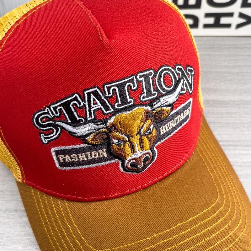 Hot-selling American retro series baseball cap, European and American hip-hop style, mesh breathable, large brim, adult cap