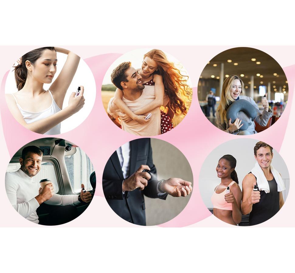 4 Pcs Mini Refillable Perfume Atomizer Bottles,5ml Travel Size Spray Bottles,Empty Perfume Refill Pump for Traveling and Outgoing 4 Pcs Mini Refillable Perfume Atomizer Bottles,5ml Travel Size Spray Bottles,Empty Perfume Refill Pump for Traveling and Outgoing