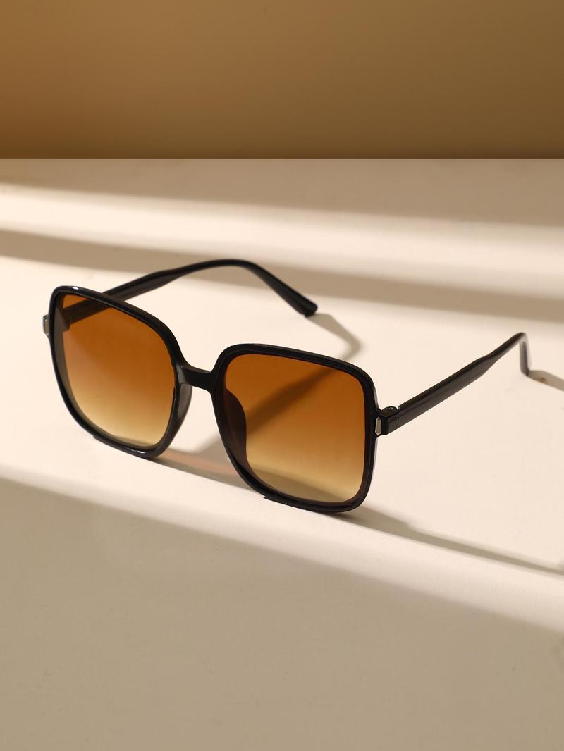 Unisex Street Trend Leopard Print Sunglasses As Summer Outfits 2024, Trendy Square Frame Sunglasses for Everyday Use, Fashionable Sunglasses, Leopard Pattern Sunglasses