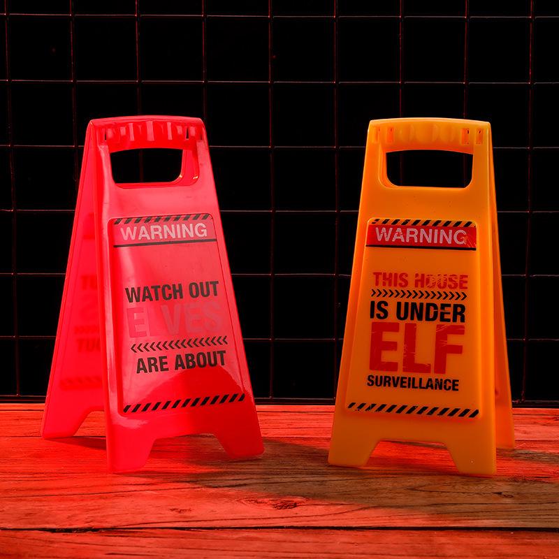 Halloween Outdoor Patio Decorative PP Plastic Board Billboard, Outdoor Patio Ghost Festival Decorative Sign, Lawn Sign, and Directional Sign