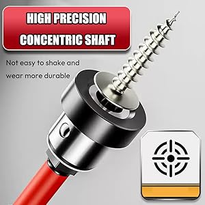 10pcs Drywall Bit Attachment with Depth Stop,  Magnetic Drywall Screwdriver Bits for Countersinking Drywall Screws in Plasterboard, 1/4 Inch Hex Shank Plasterboard Bit