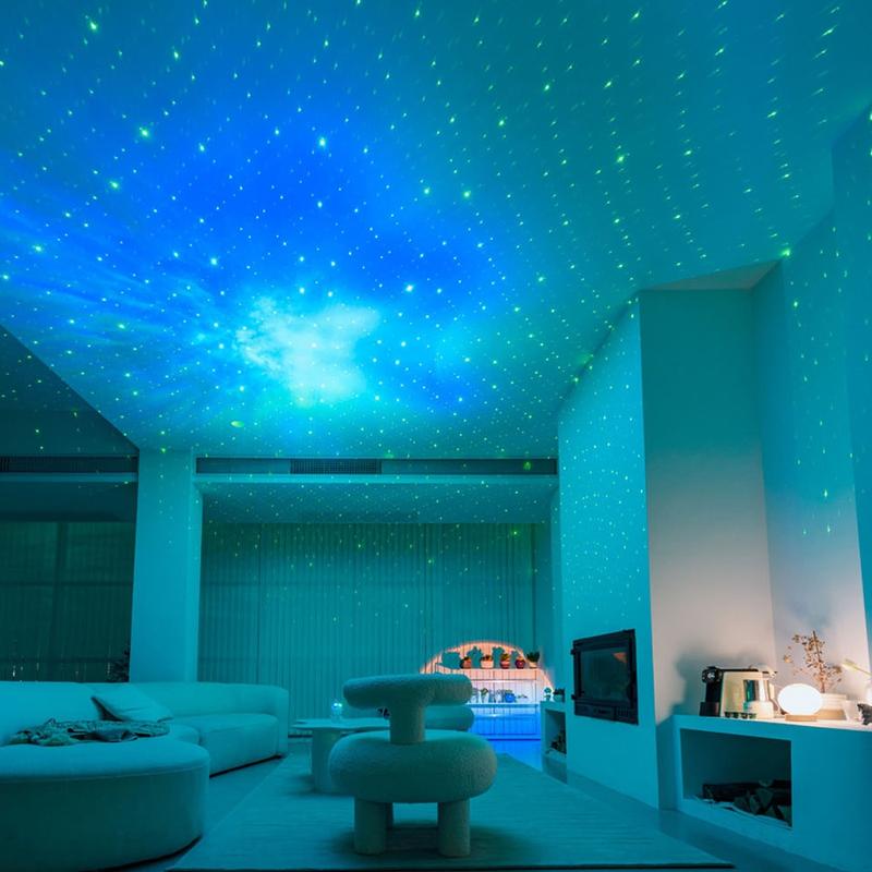 Galaxy Projector Light, Mini Astronaut Nebula Projector LED Lights for Bedroom, Starry Night Projector with Remote Control for Playroom Home Theater, Gift