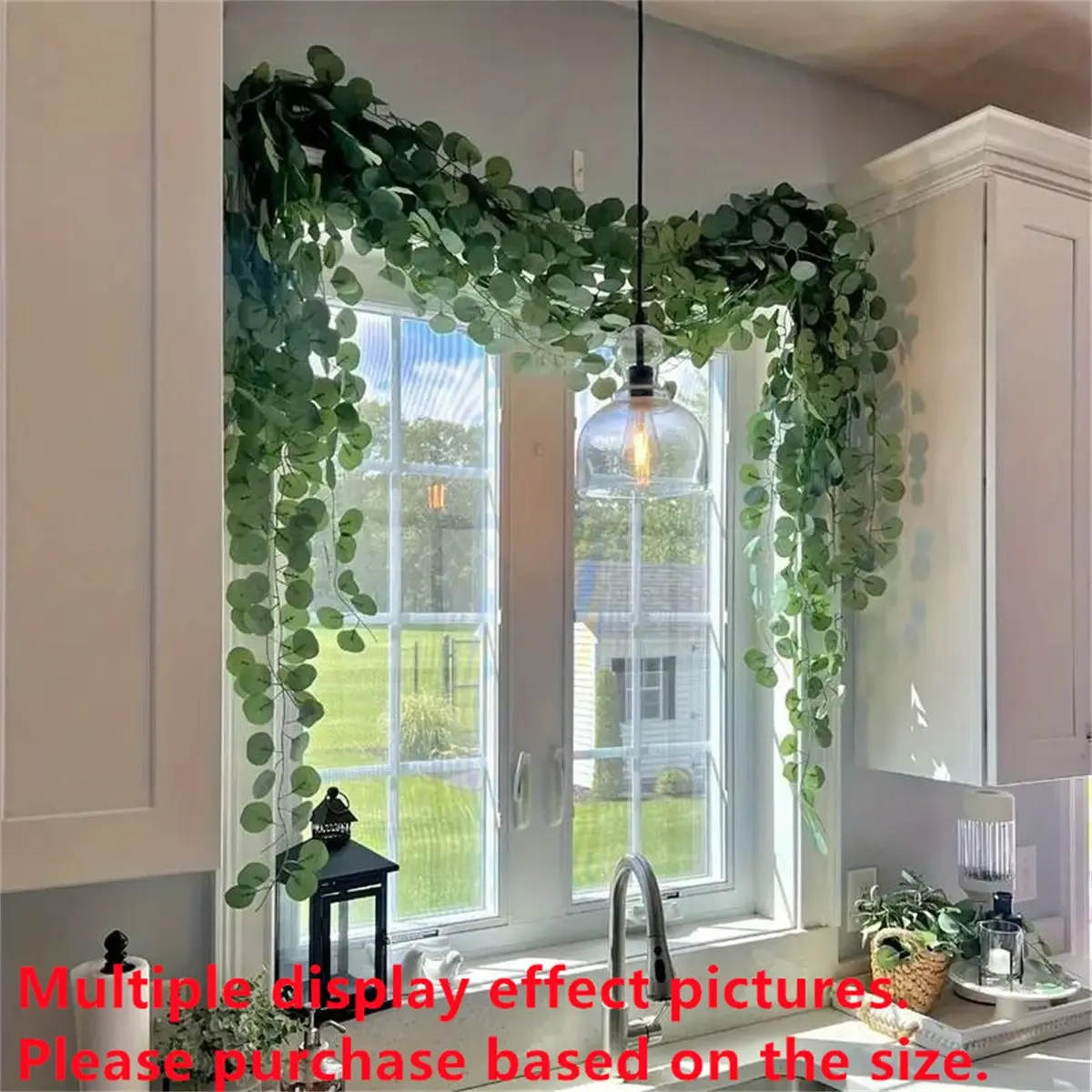 Artificial Ivy Garland, Fake Ivy Vine, Fake Plant Vine, Hanging Plant for Home Decor, Room Decor, Home Decor, Bedroom Decor, Wedding Decor, Fruit, Artificial Hanging Plants