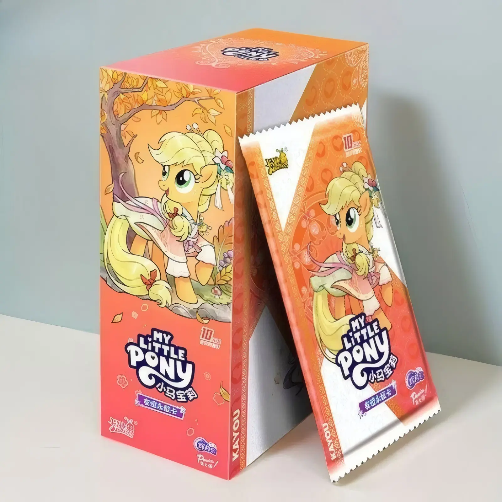 KAYOU My Little Pony Friendship Is Magic Moonlight Card Pack Series 7 Collectible Trading Cards Mystery Pack Surprise Gift for Fans