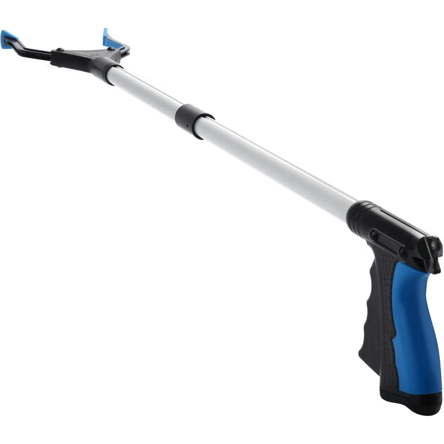 Grabber Reacher Tool, 32" Grabbers  Elderly, Lightweight Extra Long Handy Trash Claw Grabber, Mobility Aid Reaching Assist Tool  Trash Pick Up, Nabber, Litter Picker, Arm Extension (Blue)