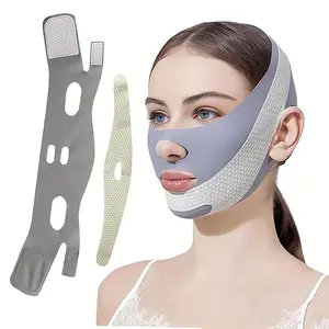V Line Miracle Mask - Ultra-Thin Comfortable Chin Strap - Summers Secrets for a Youthful Contour, Sleeping Mask