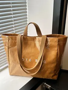 This trendy large-capacity handbag is perfect for office work and daily occasions. Crafted with premium materials, it features casual & modern styling, strong versatility, and is an ideal daily essential for your everyday outings and commutes.