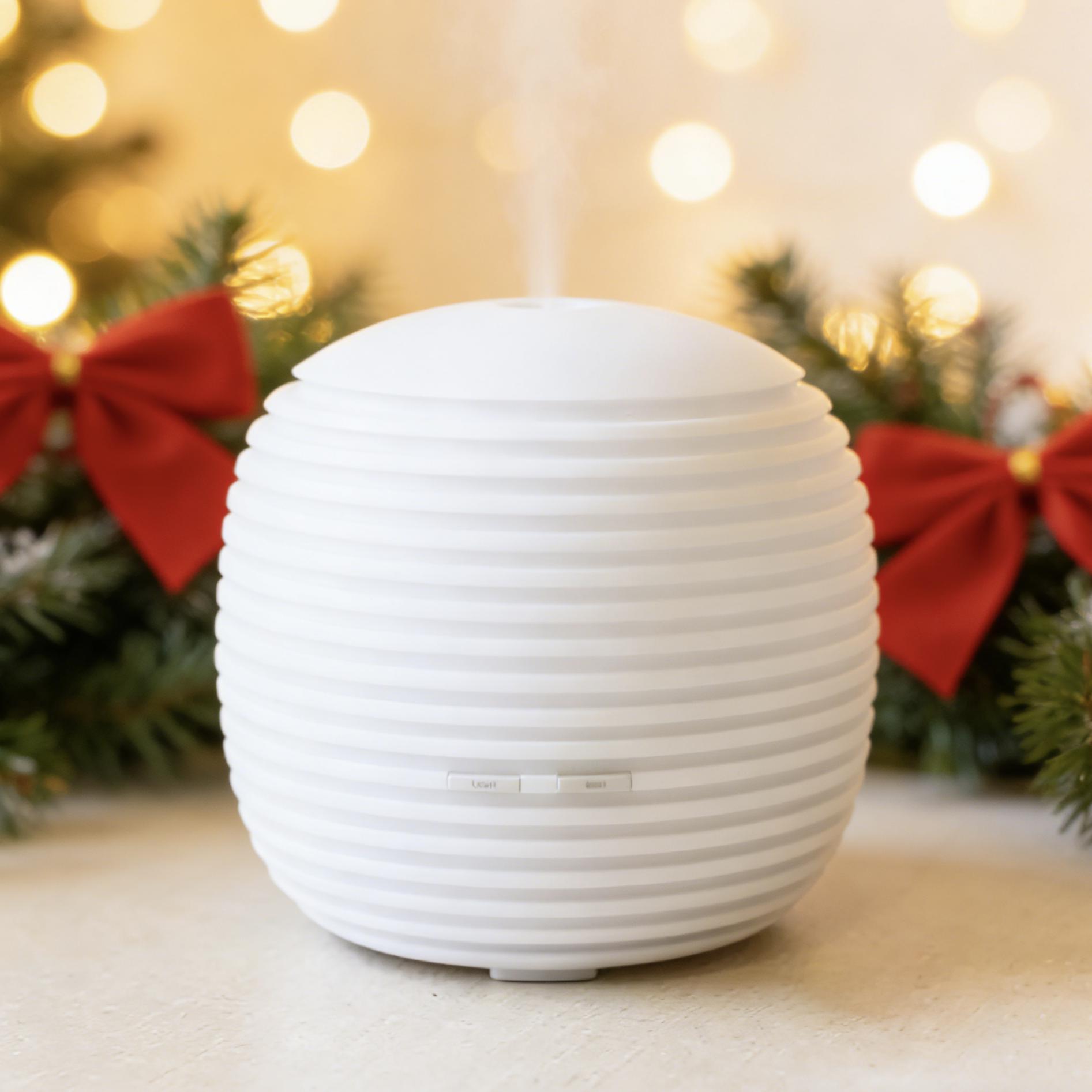 Mini Humidifier Lantern Aromatherapy Diffuser Compact Portable 7-Color LED Night Light Quiet Fog for Office Yoga Car Bedroom Home Decoration