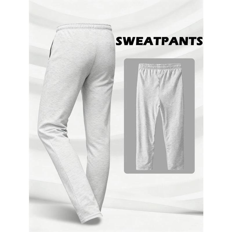 Men's Joggers Sweatpants Lightweight with Pockets Gym Running Workout Lounge Wear