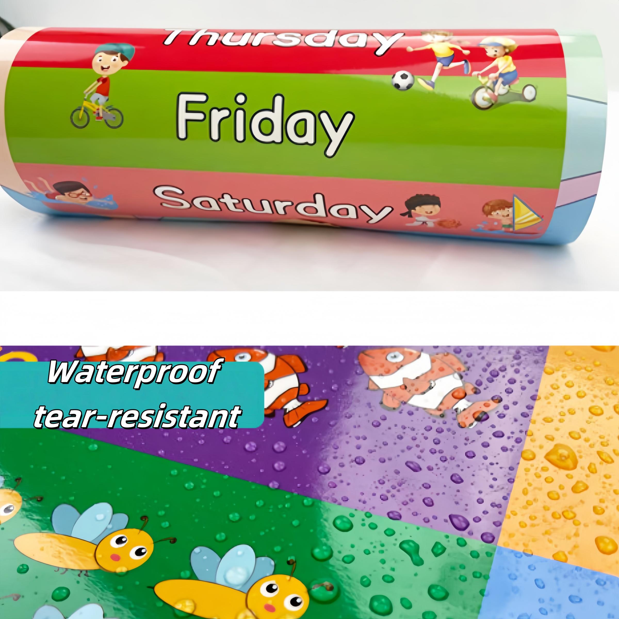 Pre-K Education Posters Set, 16 Pieces, Learn Abcs & Numbers, Engaging Classroom Decor, Perfect Back-To-School Classroom Setup, Classroom Supplies Charts