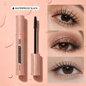 1pcs Sunflower Curl Mascara, Waterproof Sweatproof, Improves Short Droopy Lashes, Root Definition, Long-Lasting, Fragrance-Free, Suitable for Sensitive Eyes