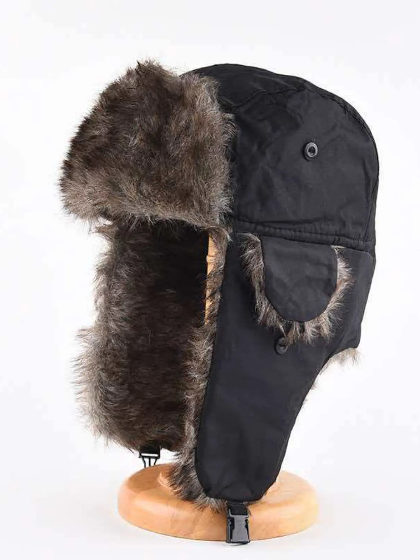 Unisex Winter Beanie Fitted Hat, Waterproof Velvet Outdoor Ski Cap, Warm Ear Protection, Fleece Lined, Ideal for Men & Women, Beanie Hats