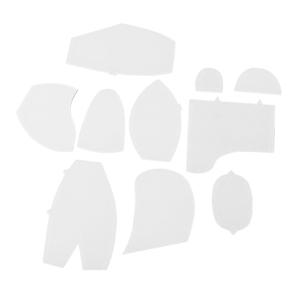 30 Pcs Memory Bear Sewing Patterns Template Set with for Beginners