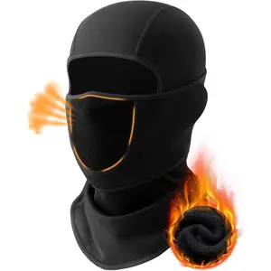 Balaclava  Ski Mask with Movable Design for Men Women-Fleece Winter  Covering for Cold Weather Skiing Outdoor Work