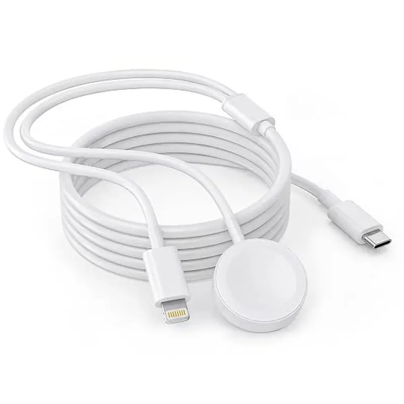 Universal Apple Watch Magnetic Charging Cable, Smart Watch Charger, USB-A & Type-C Options, Compatible with All Apple Watches, Android Devices, iPhone 15